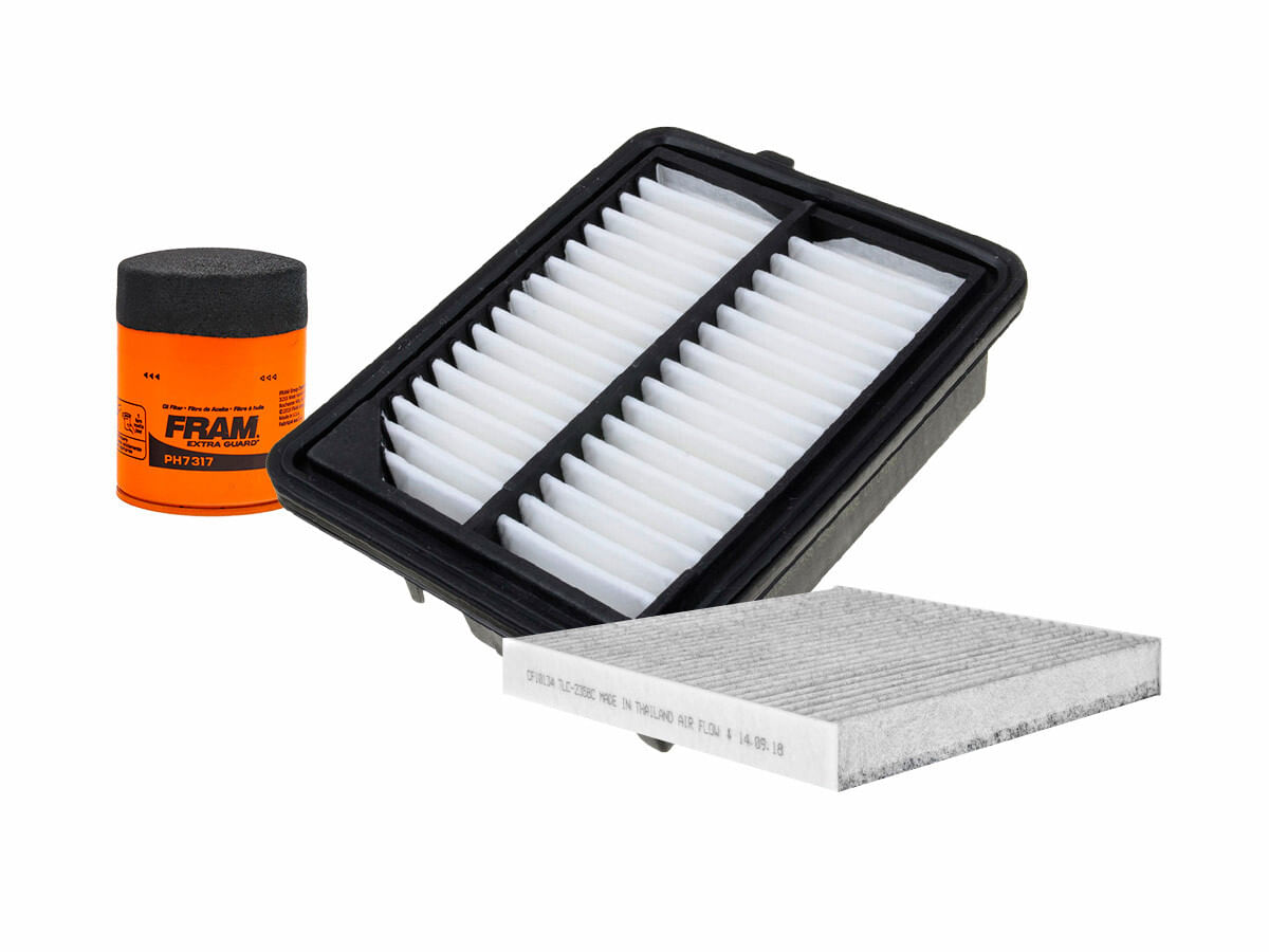 Kit De Filtro De Aire, Filtro De Aceite Y Filtro De Cabina (3 Piezas)