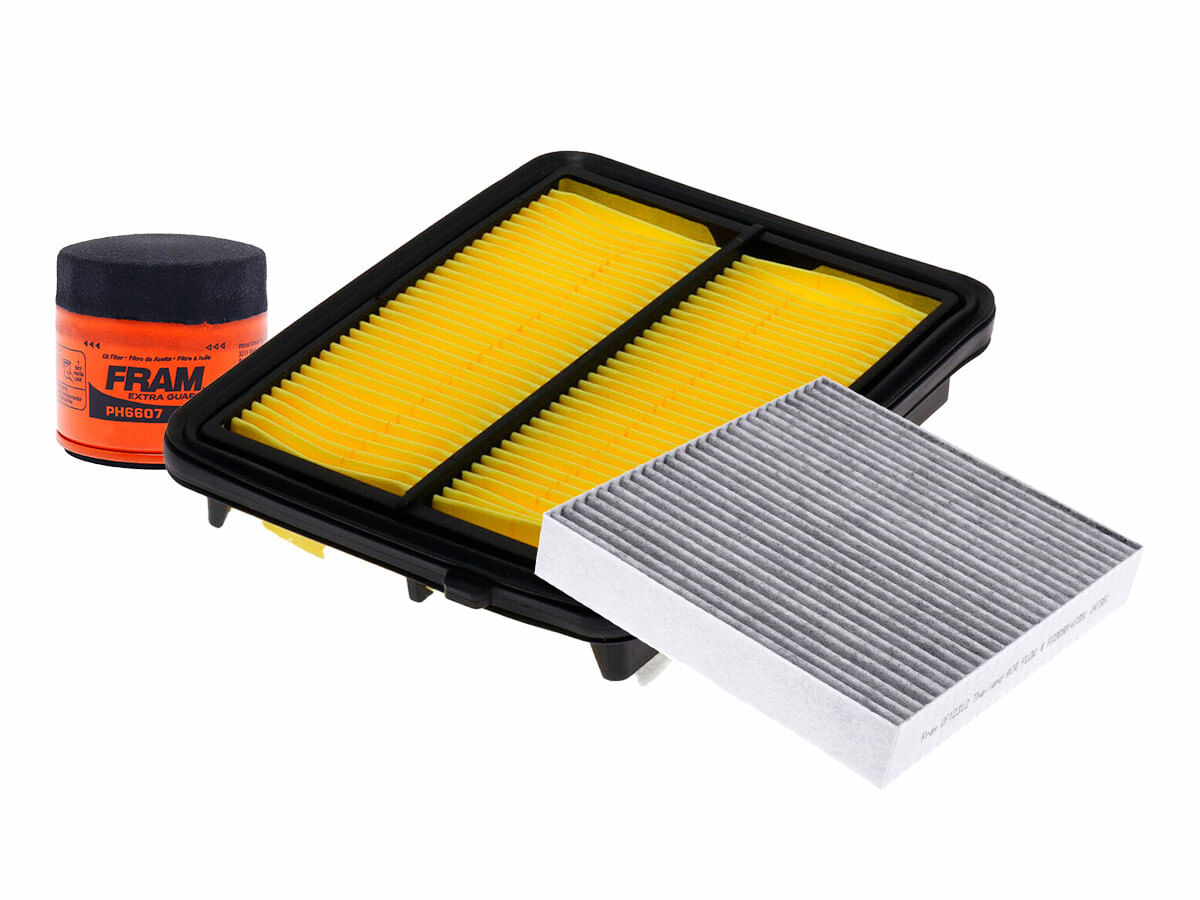 Kit De Filtro De Aire, Filtro De Aceite Y Filtro De Cabina (3 Piezas)