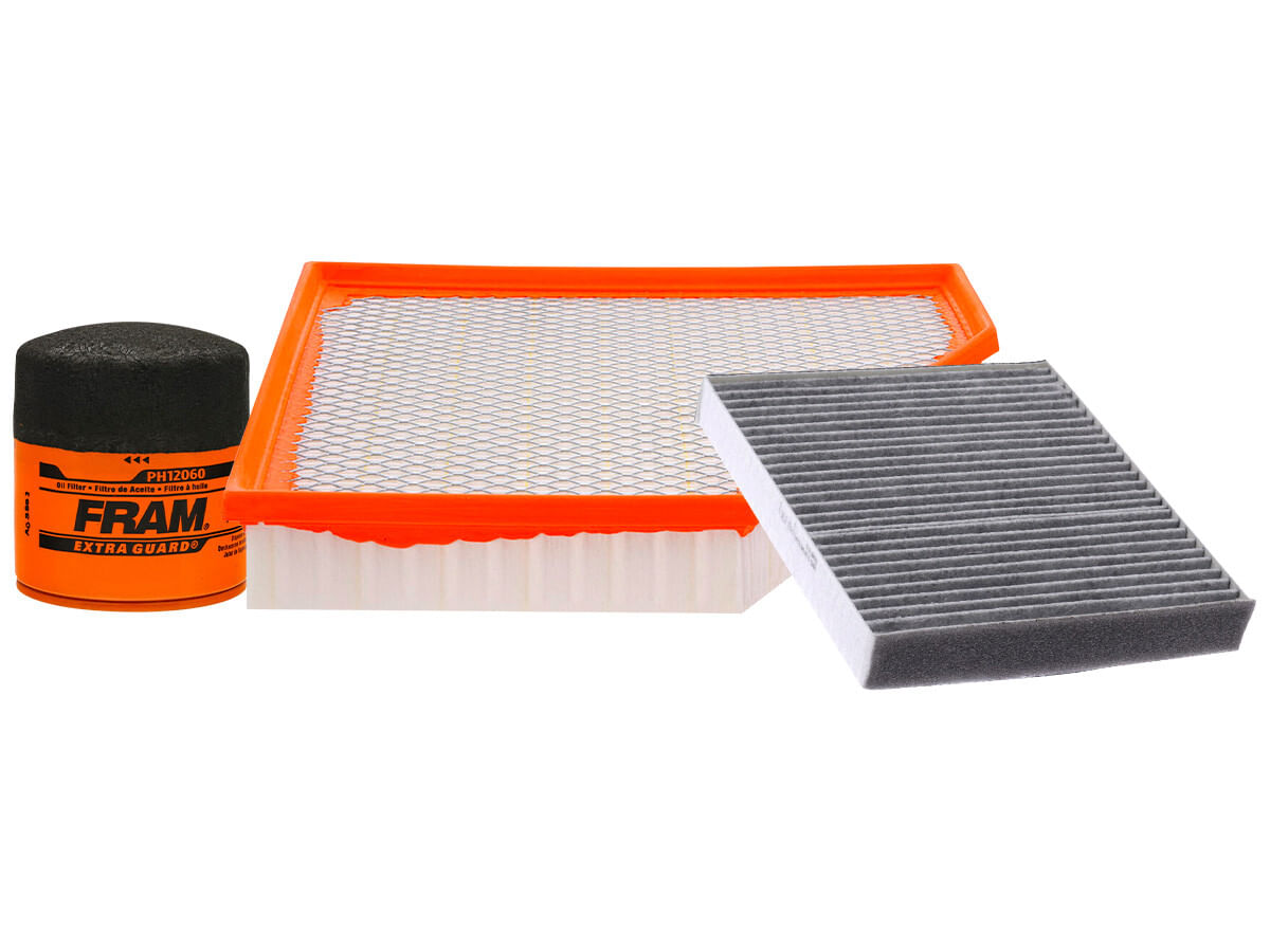 Kit De Filtro De Aire, Filtro De Aceite Y Filtro De Cabina (3 Piezas)