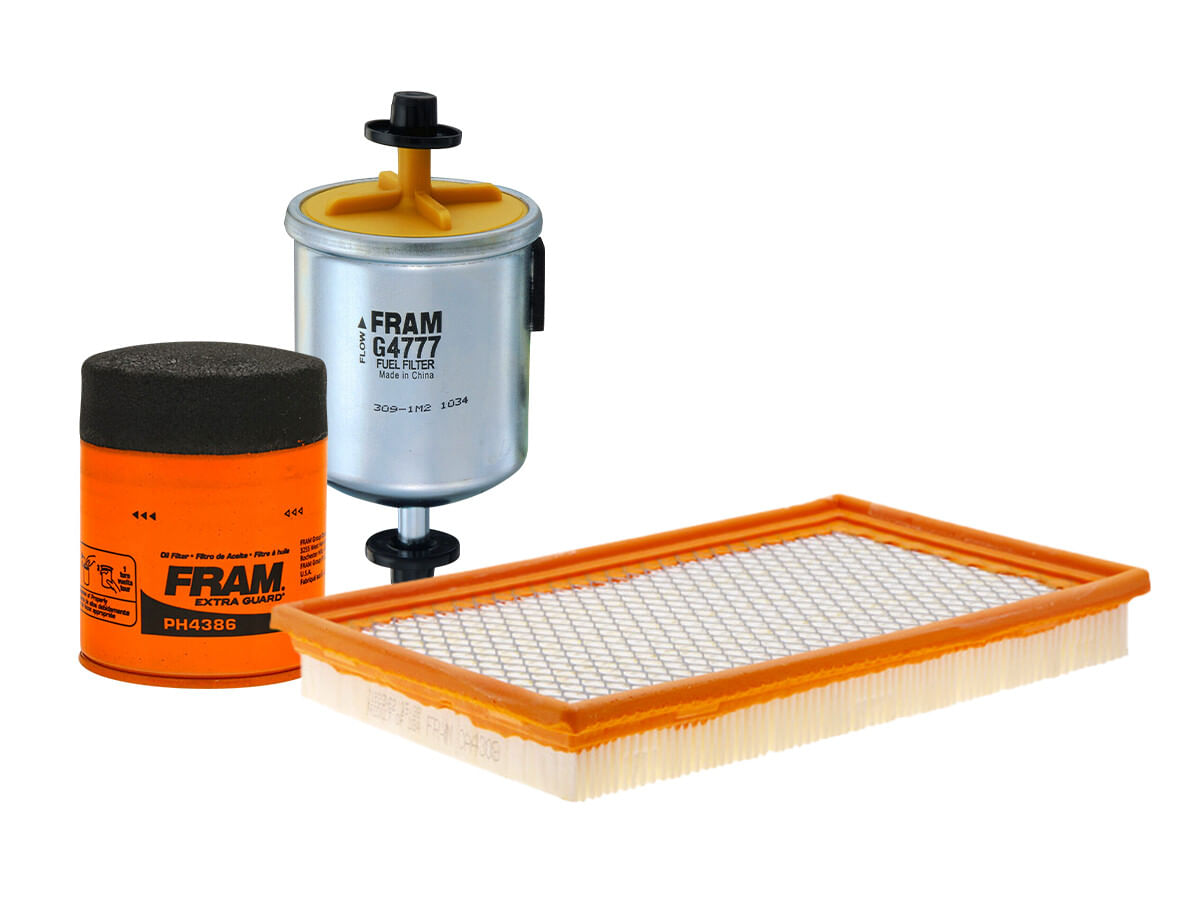 Kit De Filtro De Aire, Filtro De Aceite Y Filtro De Combustible (3 Piezas)