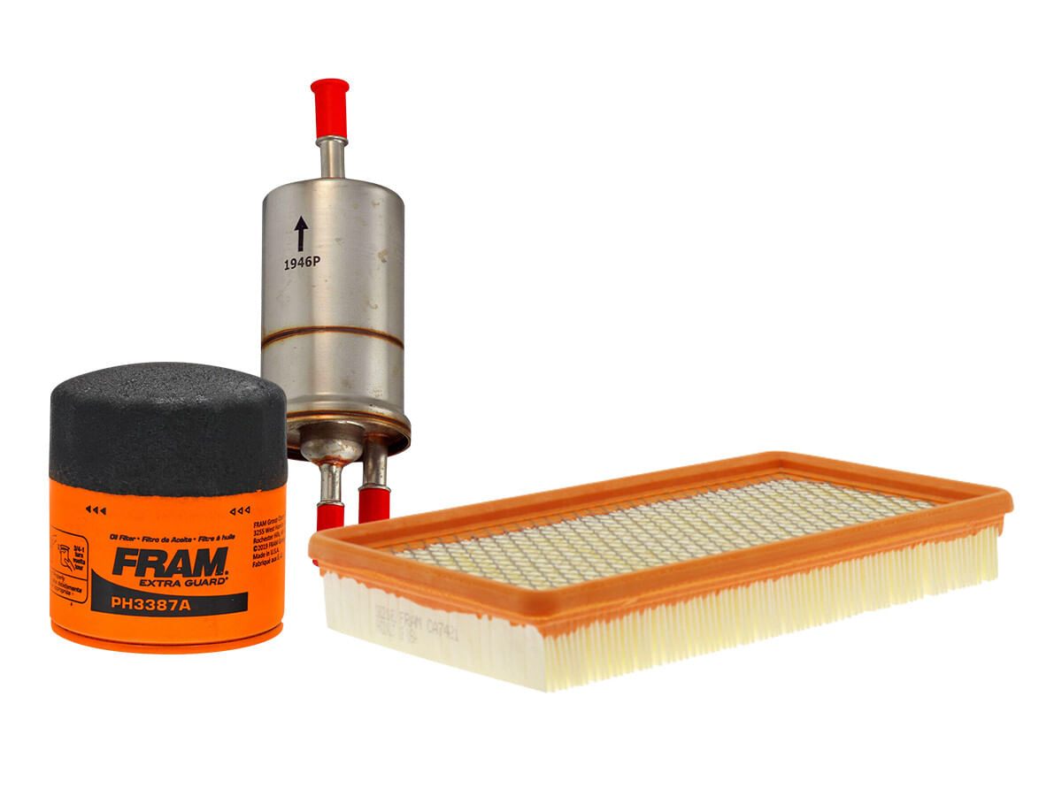 Kit De Filtro De Aire, Filtro De Aceite Y Filtro De Combustible (3 Piezas)