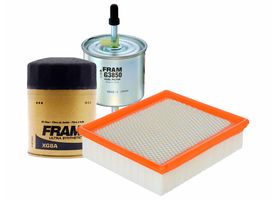 Kit De Filtro De Aire, Filtro De Aceite Sintético Y Filtro De Combustible (3 Piezas)