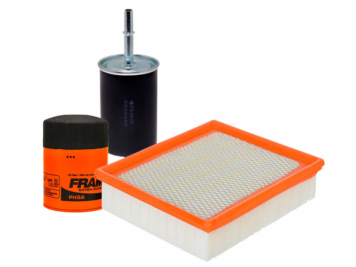Kit De Filtro De Aire, Filtro De Aceite Y Filtro De Combustible (3 Piezas)