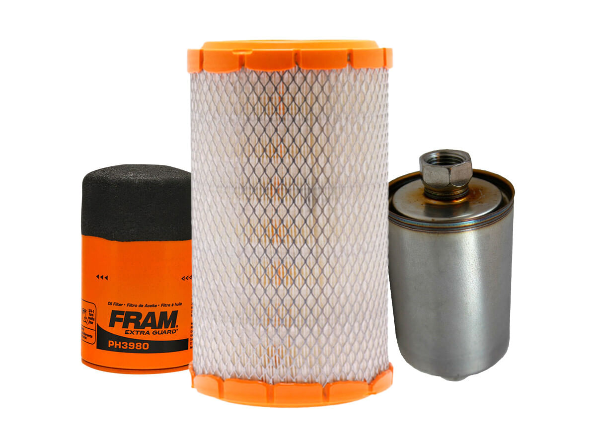 Kit De Filtro De Aire, Filtro De Aceite Y Filtro De Combustible (3 Piezas)