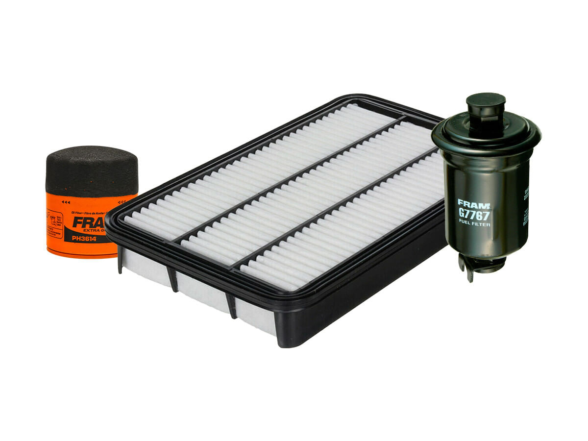 Kit De Filtro De Aire, Filtro De Aceite Y Filtro De Combustible (3 Piezas)