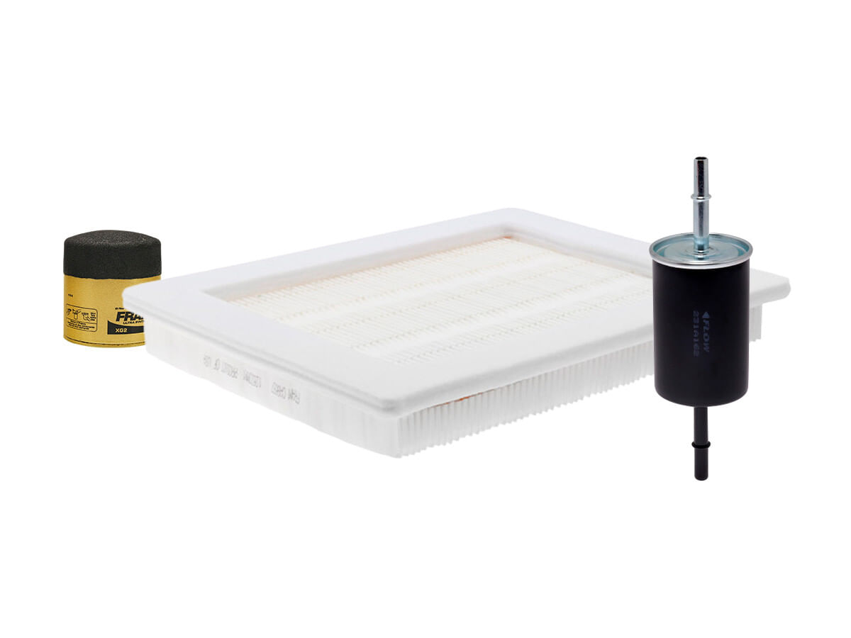 Kit De Filtro De Aire, Filtro De Aceite Sintético Y Filtro De Combustible (3 Piezas)