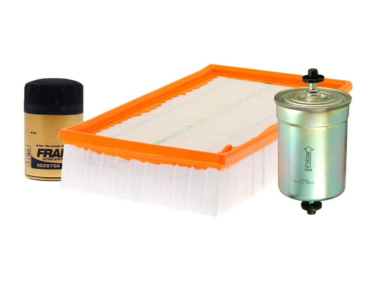 Kit De 3 Filtros Para Aceite Sintético
