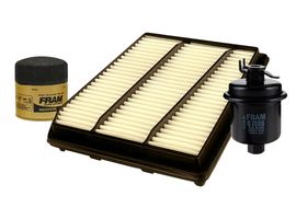 Kit De Filtro De Aire, Filtro De Aceite Sintético Y Filtro De Combustible (3 Piezas)