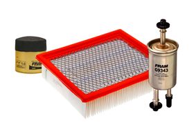 Kit De Filtro De Aire, Filtro De Aceite Sintético Y Filtro De Combustible (3 Piezas)