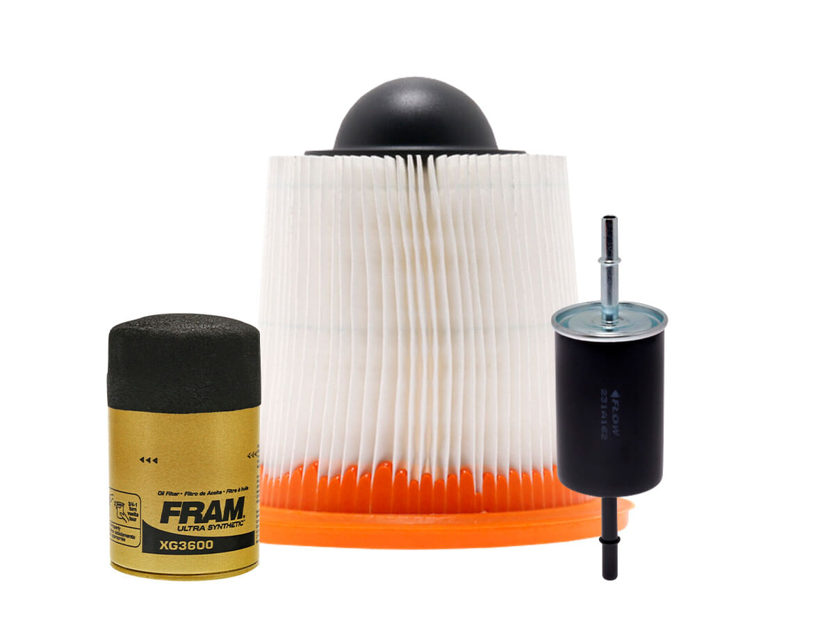 Kit De 3 Filtros Para Aceite Sintético