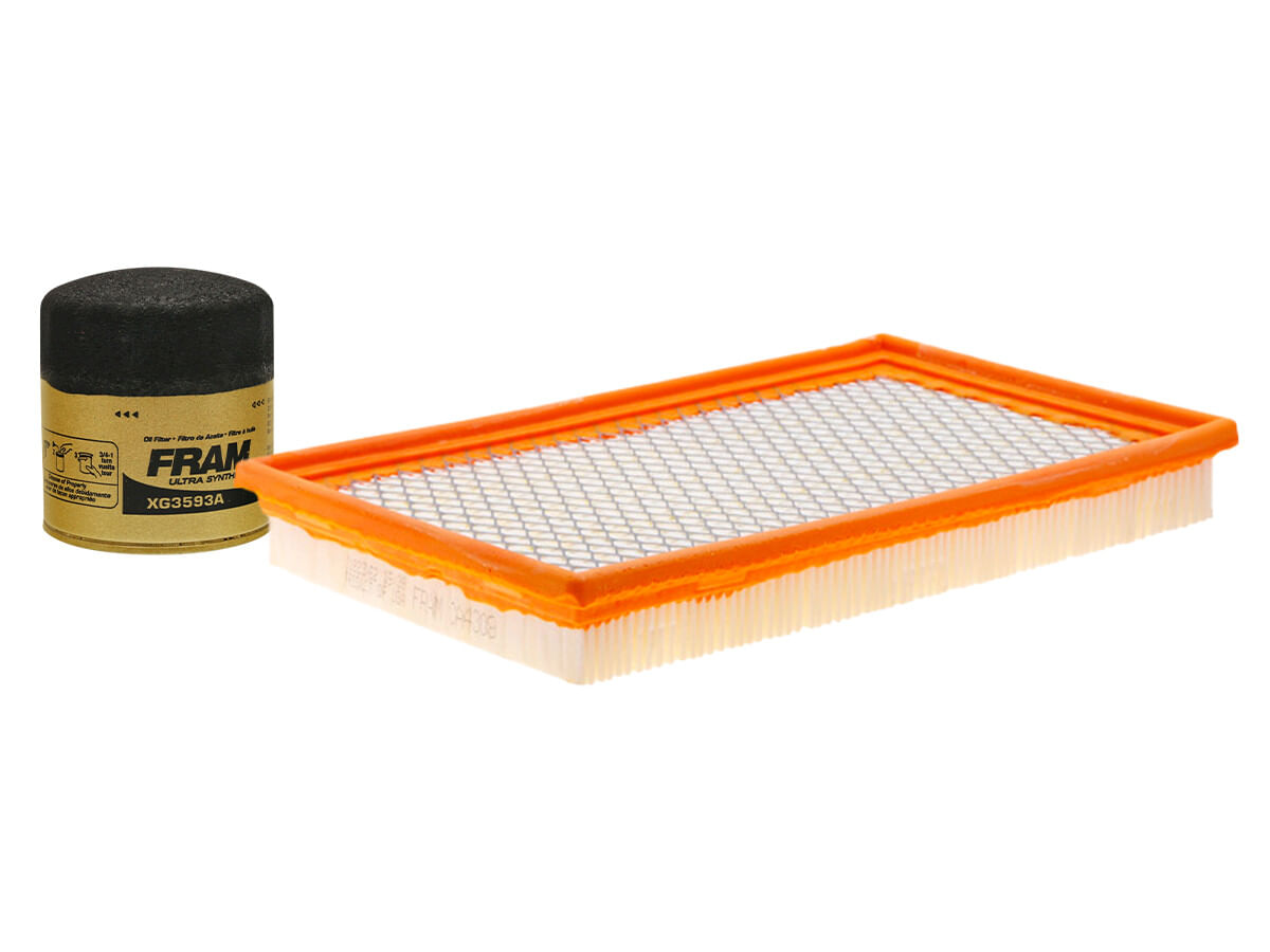 Kit De Filtro De Aire Y Filtro De Aceite Sintético (2 Piezas)