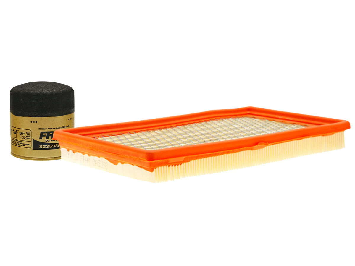 Kit De Filtro De Aire Y Filtro De Aceite Sintético (2 Piezas)