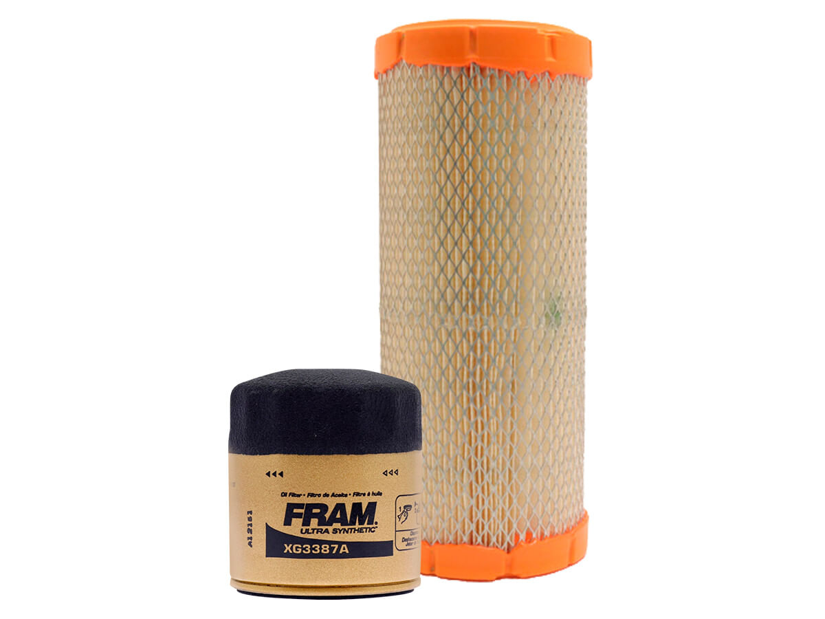Kit De 2 Filtros Para Aceite Sintético