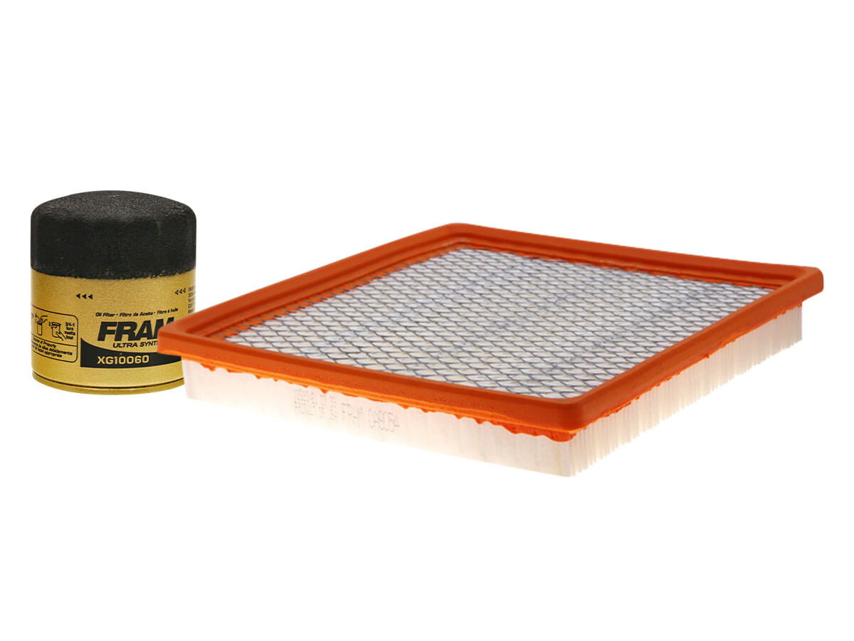 Kit De Filtro De Aire Y Filtro De Aceite Sintético (2 Piezas)