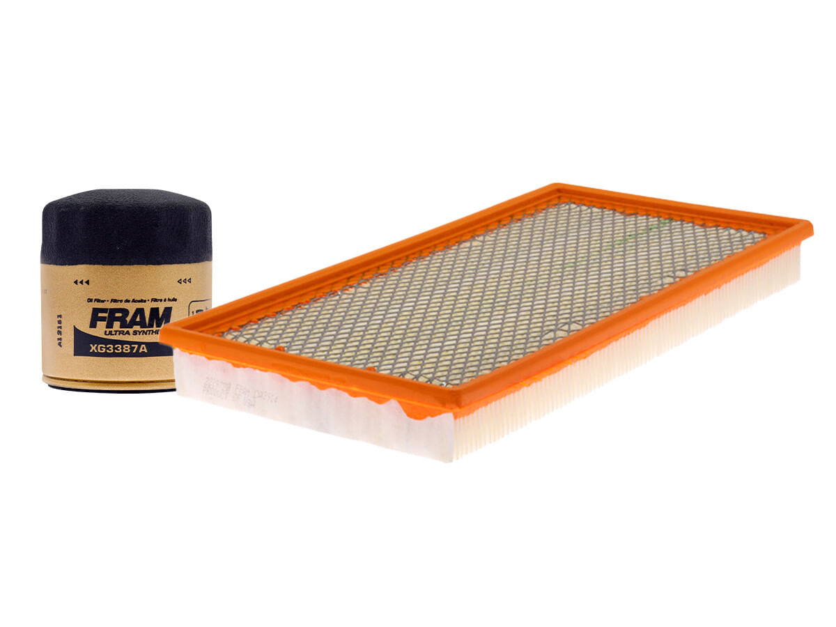 Kit De Filtro De Aire Y Filtro De Aceite Sintético (2 Piezas)