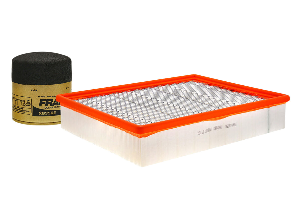 Kit De Filtro De Aire Y Filtro De Aceite Sintético (2 Piezas)