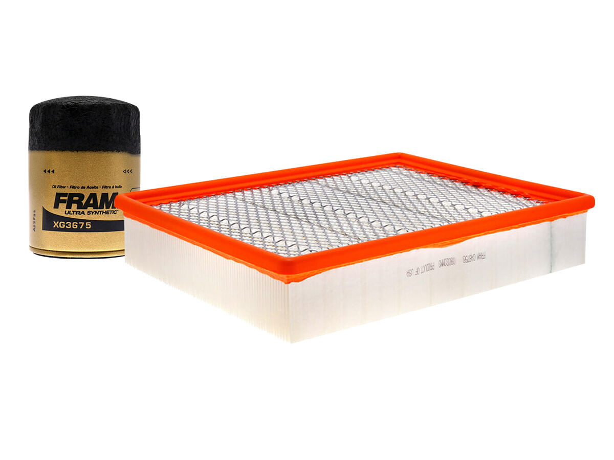 Kit De Filtro De Aire Y Filtro De Aceite Sintético (2 Piezas)