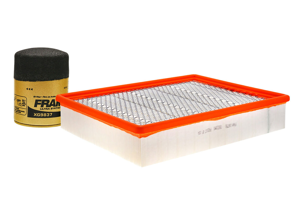 Kit De Filtro De Aire Y Filtro De Aceite Sintético (2 Piezas)