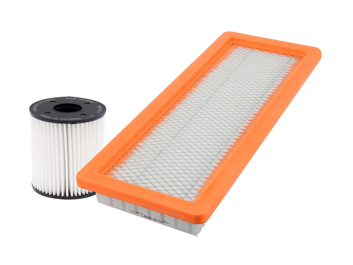 Kit De Filtro De Aire Y Filtro De Aceite Sintético (2 Piezas)