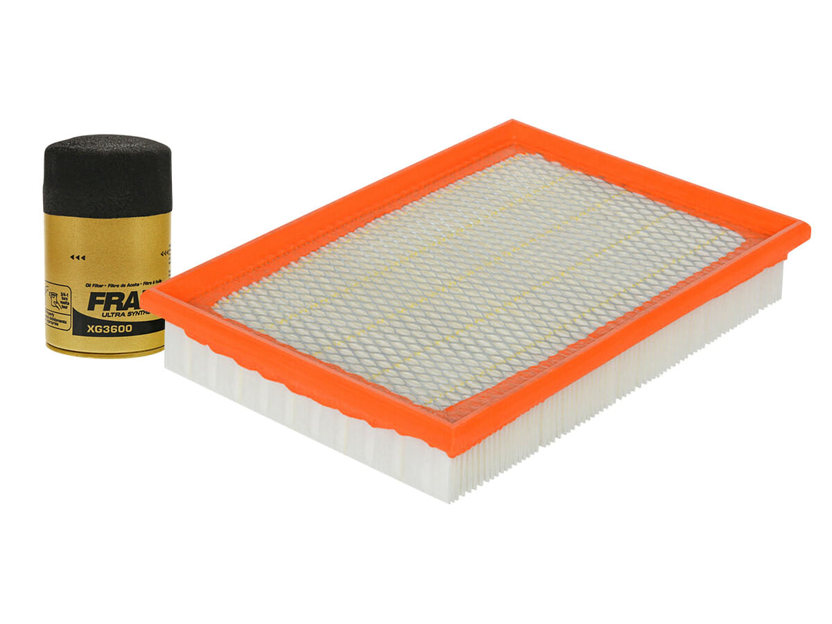 Kit De Filtro De Aire Y Filtro De Aceite Sintético (2 Piezas)