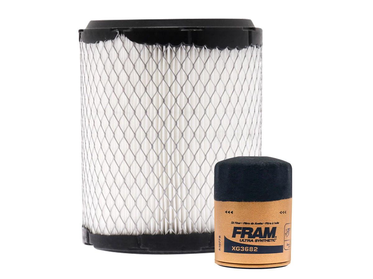 Kit De Filtro De Aire Y Filtro De Aceite Sintético (2 Piezas)