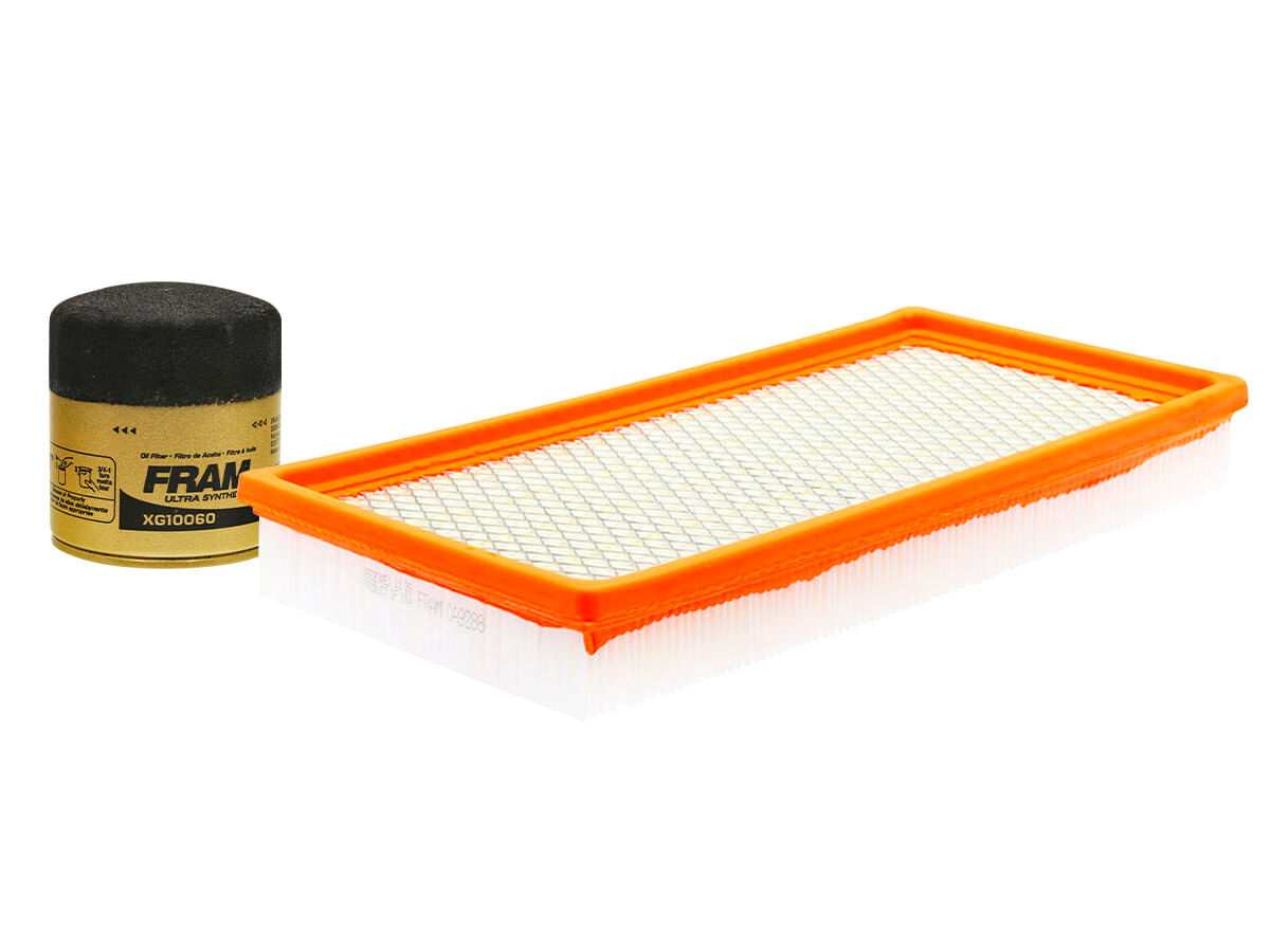 Kit De Filtro De Aire Y Filtro De Aceite Sintético (2 Piezas)