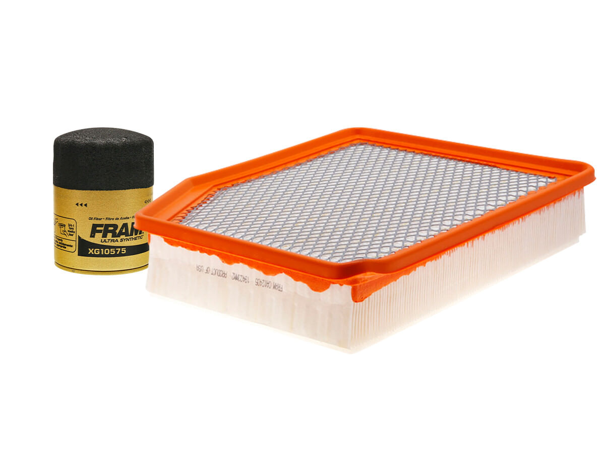 Kit De Filtro De Aire Y Filtro De Aceite Sintético (2 Piezas)