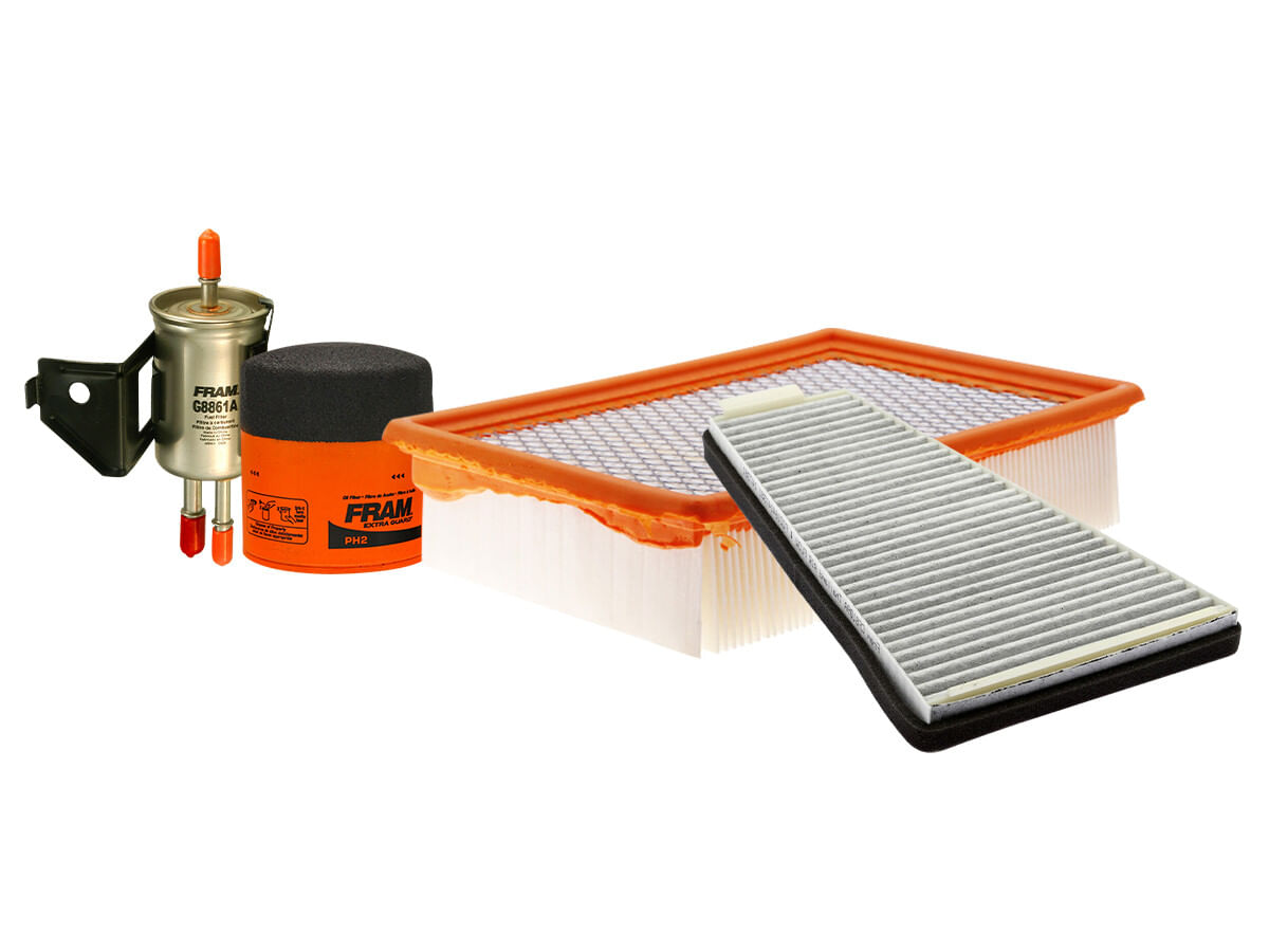 Kit De Filtro De Aire, Filtro De Aceite, Filtro De Combustible Y Filtro De Cabina (4 Piezas)