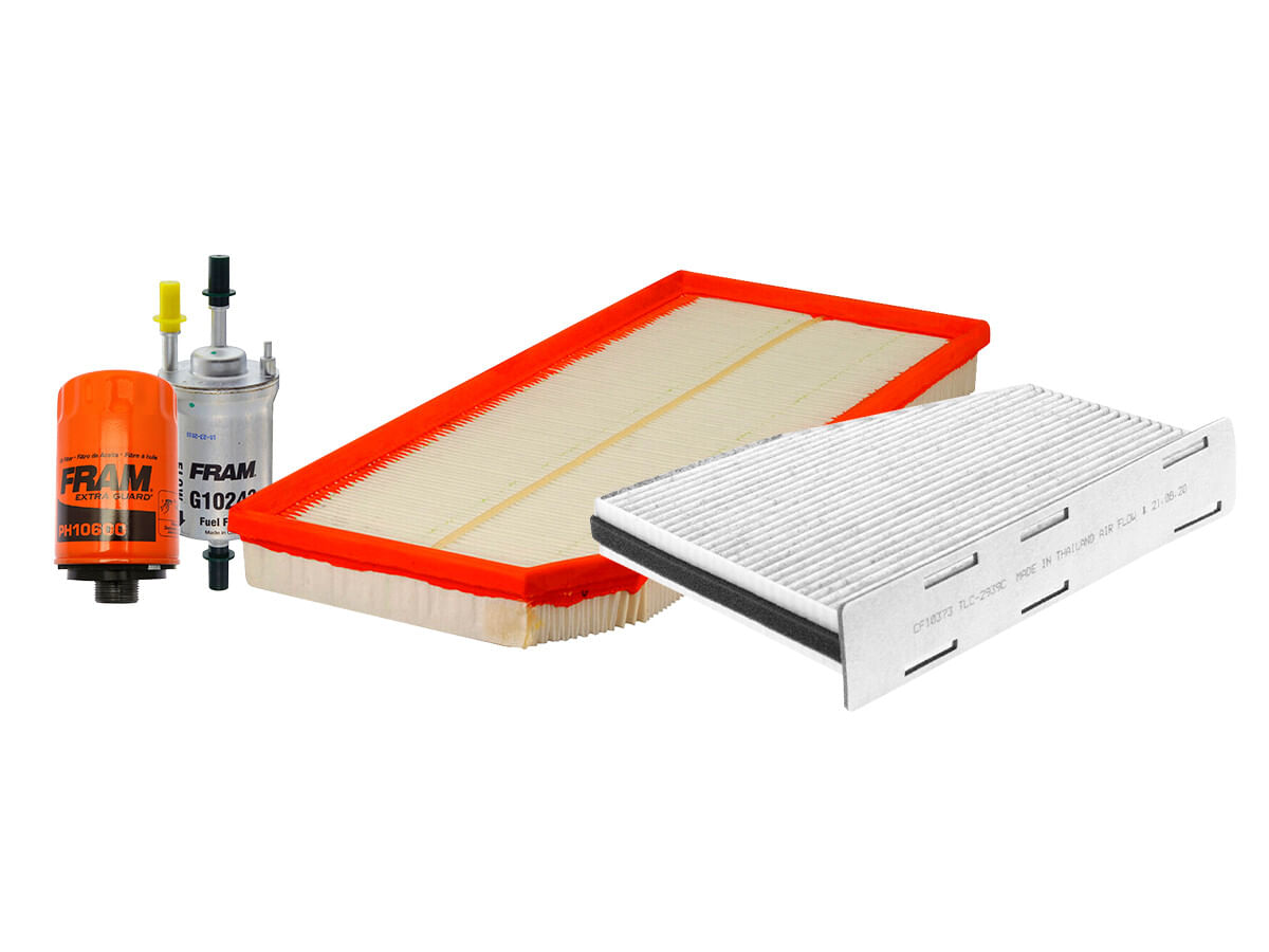 Kit De Filtro De Aire, Filtro De Aceite, Filtro De Combustible Y Filtro De Cabina (4 Piezas)