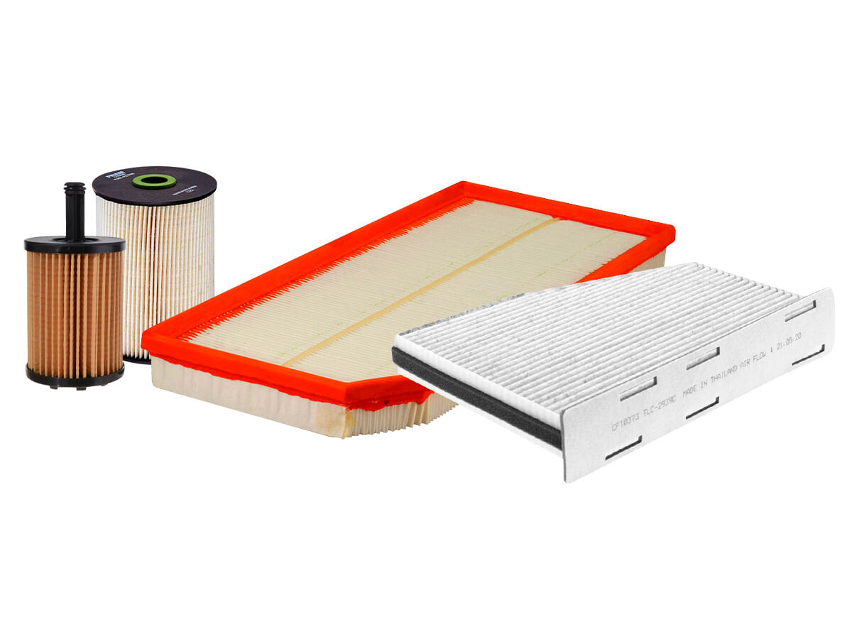 Kit De Filtro De Aire, Filtro De Aceite, Filtro De Combustible Y Filtro De Cabina (4 Piezas)