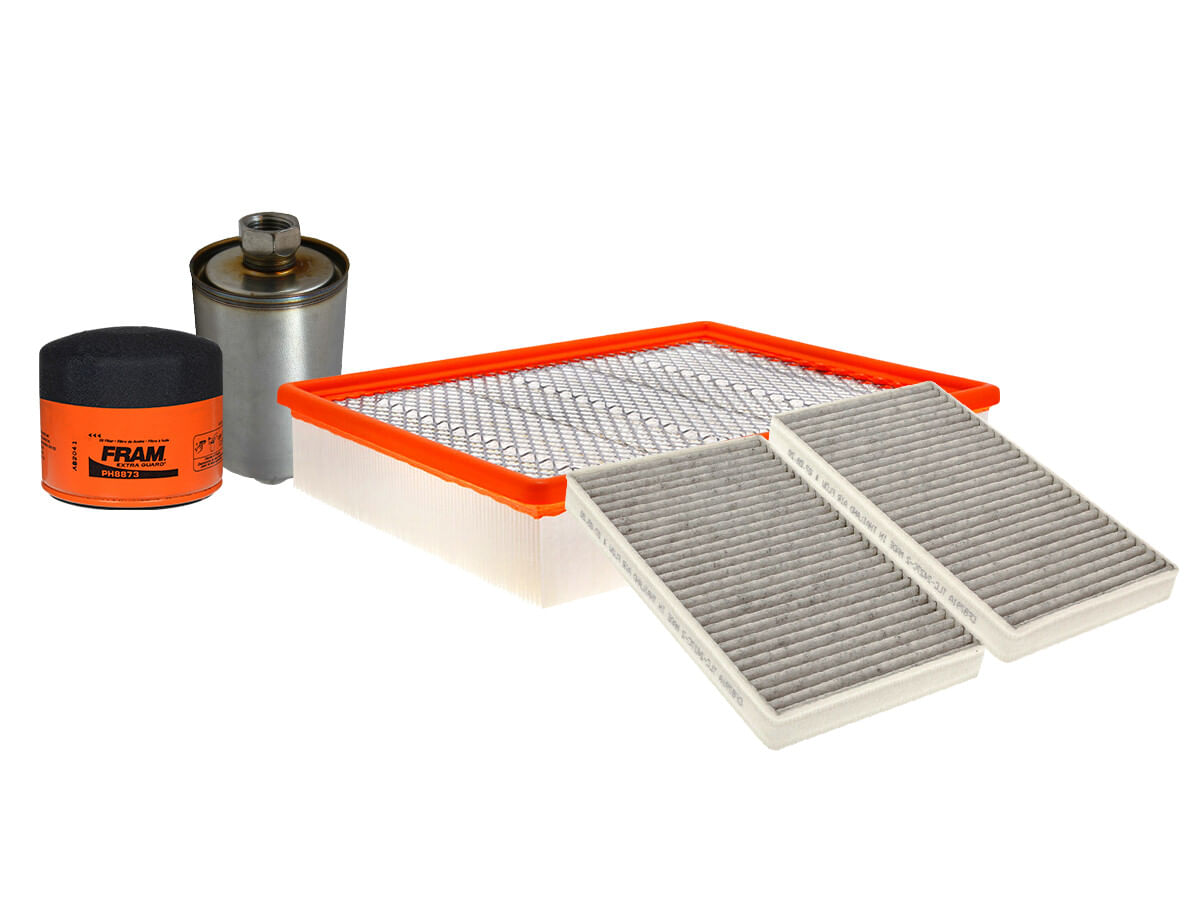 Kit De Filtro De Aire, Filtro De Aceite, Filtro De Combustible Y Filtro De Cabina (4 Piezas)
