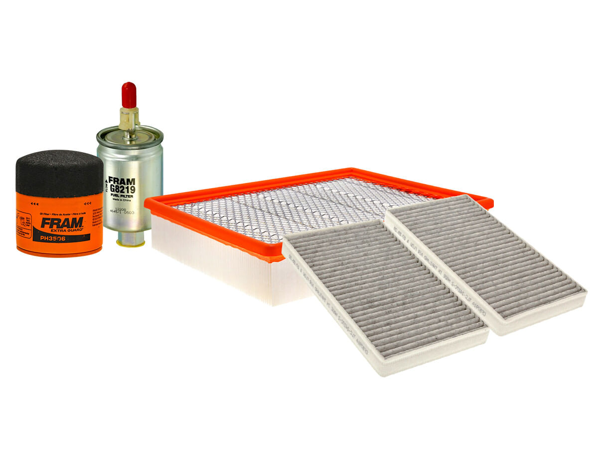 Kit De Filtro De Aire, Filtro De Aceite, Filtro De Combustible Y Filtro De Cabina (4 Piezas)