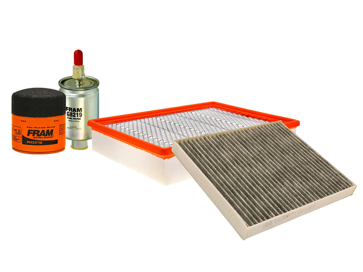 Kit De Filtro De Aire, Filtro De Aceite, Filtro De Combustible Y Filtro De Cabina (4 Piezas)