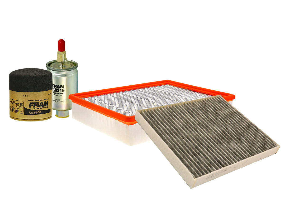 Kit De 4 Filtros Para Aceite Sintético
