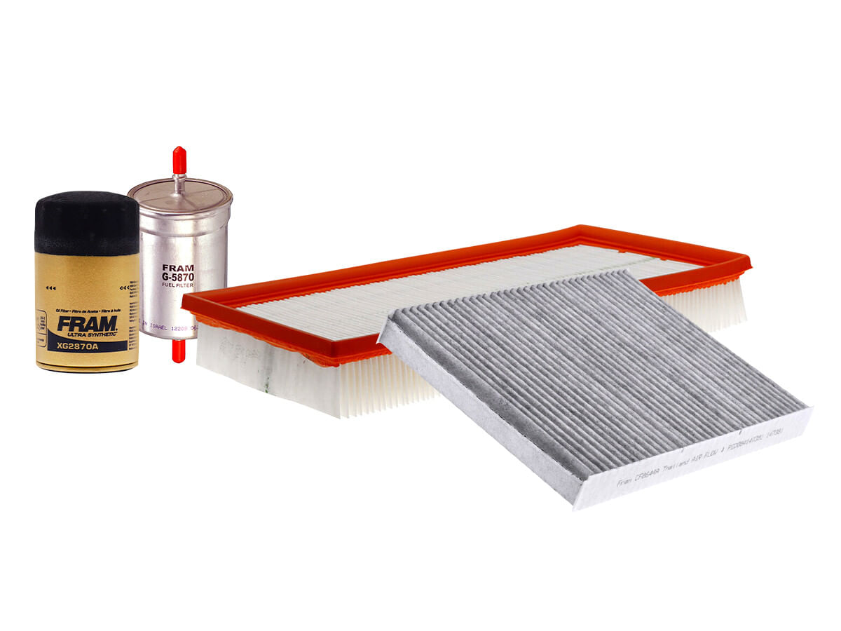 Kit De 4 Filtros Para Aceite Sintético