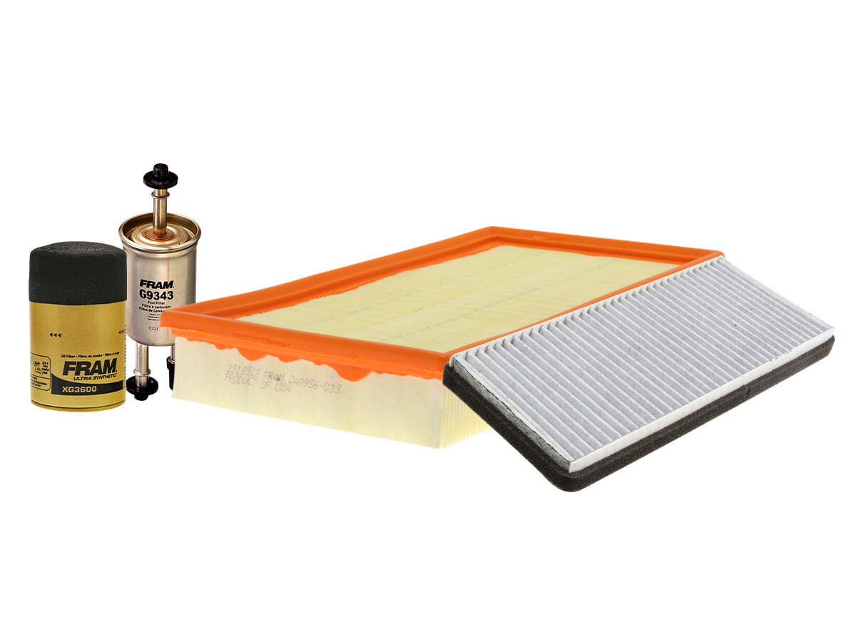 Kit De 4 Filtros Para Aceite Sintético