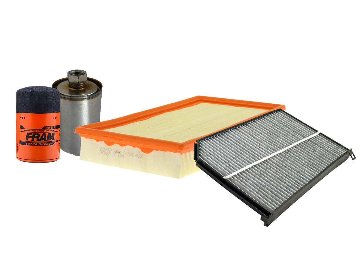 Kit De Filtro De Aire, Filtro De Aceite, Filtro De Combustible Y Filtro De Cabina (4 Piezas)