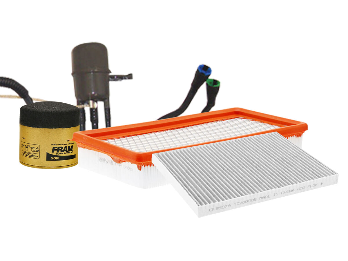 Kit De 4 Filtros Para Aceite Sintético