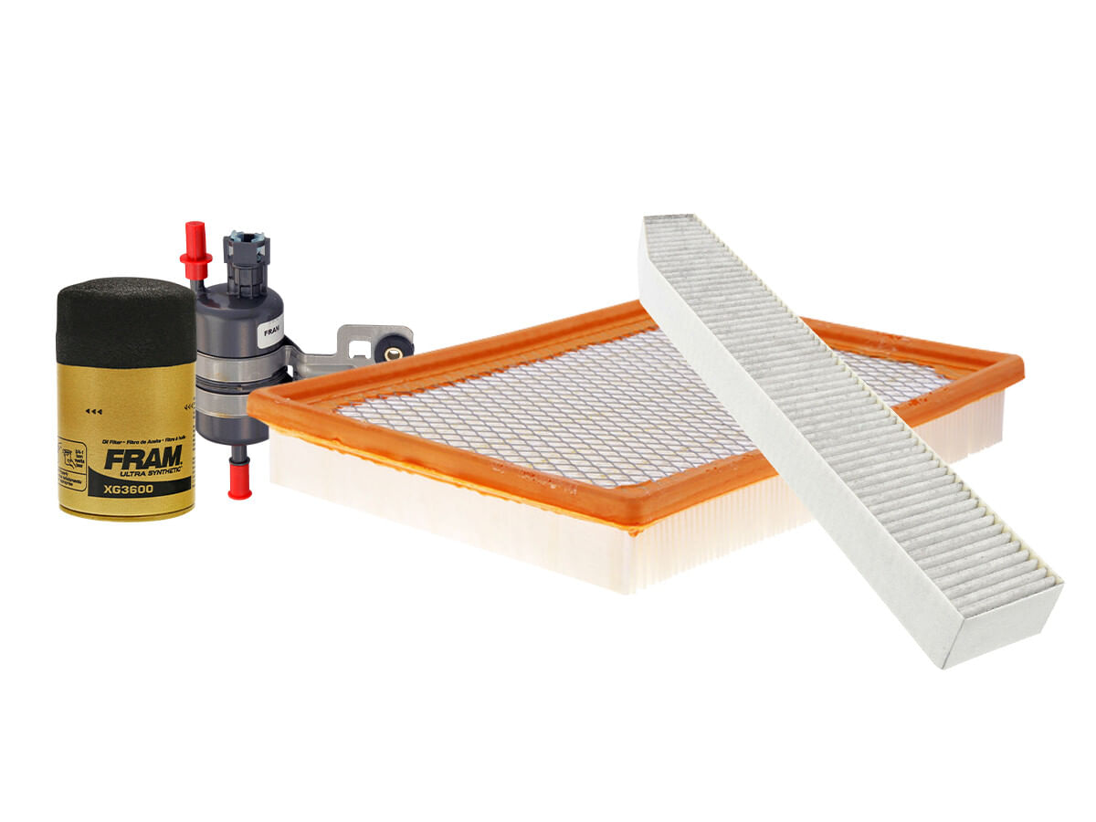 Kit De 4 Filtros Para Aceite Sintético