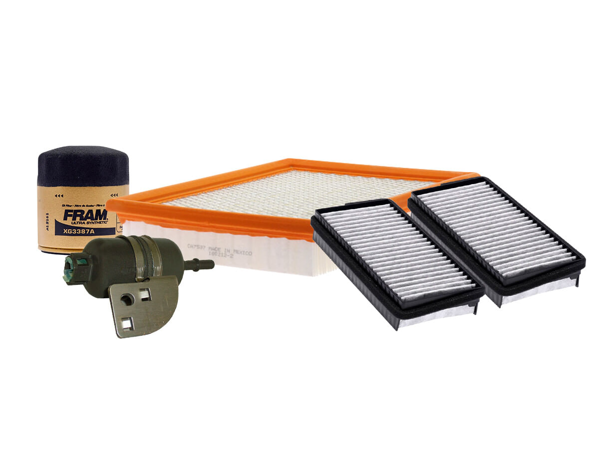 Kit De 4 Filtros Para Aceite Sintético