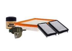 Kit De 4 Filtros Para Aceite Sintético
