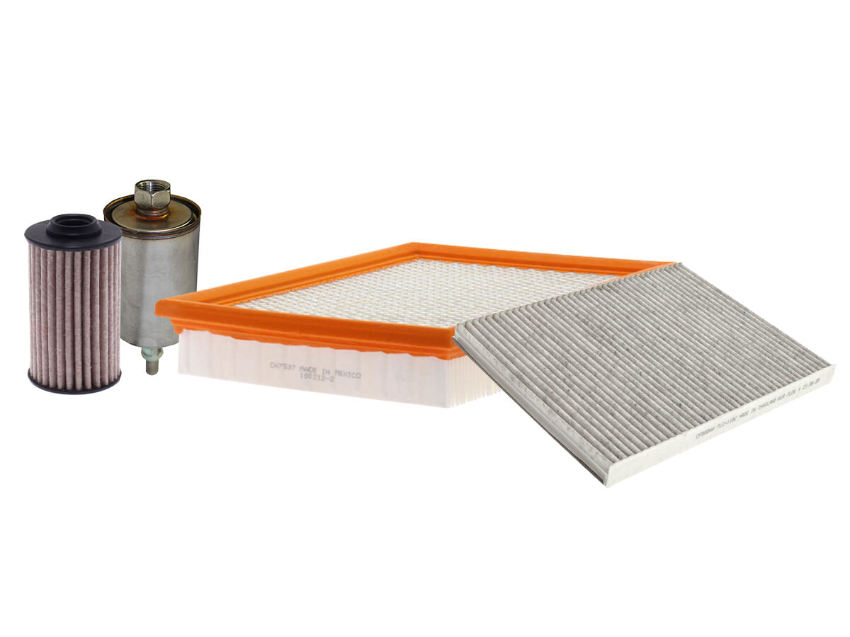 Kit De 4 Filtros Para Aceite Sintético