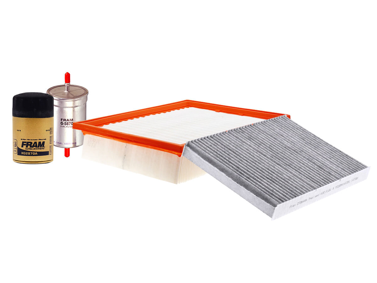 Kit De 4 Filtros Para Aceite Sintético