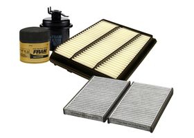 Kit De Filtro De Aire, Filtro De Aceite Sintético, Filtro De Combustible Y Filtro De Cabina (4 Piezas)