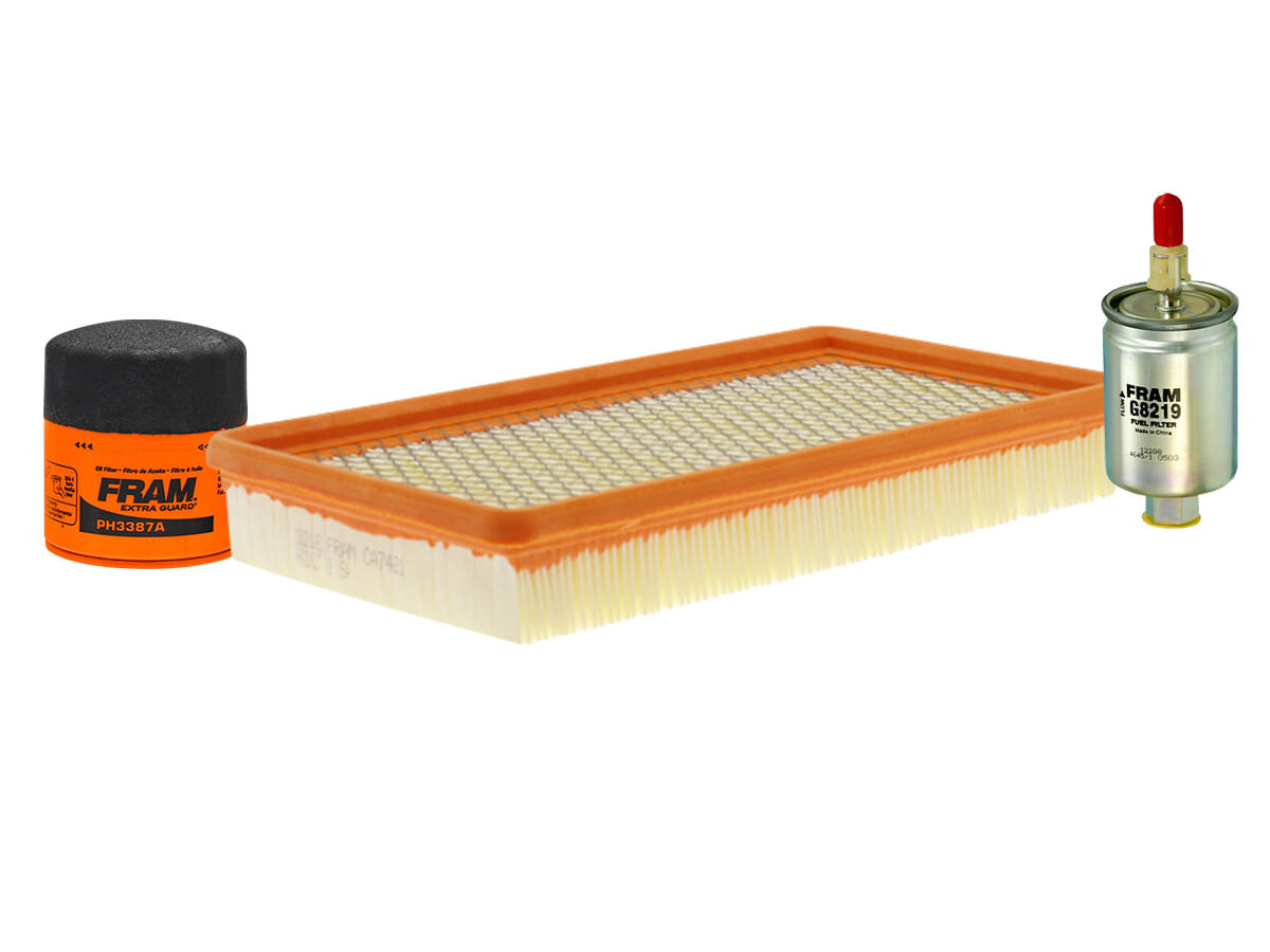 Kit De Filtro De Aire, Filtro De Aceite Y Filtro De Combustible (3 Piezas)
