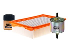 Kit De Filtro De Aire, Filtro De Aceite Sintético Y Filtro De Combustible (3 Piezas)