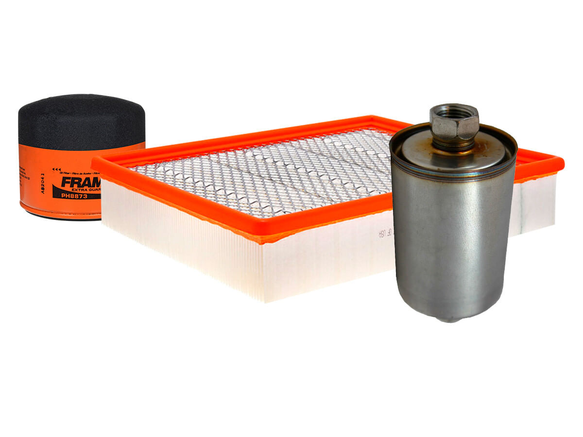 Kit De Filtro De Aire, Filtro De Aceite Y Filtro De Combustible (3 Piezas)