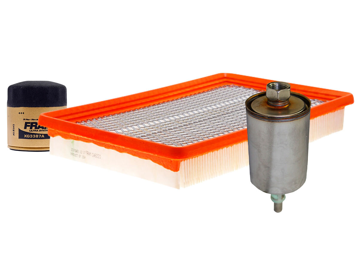 Kit De 3 Filtros Para Aceite Sintético