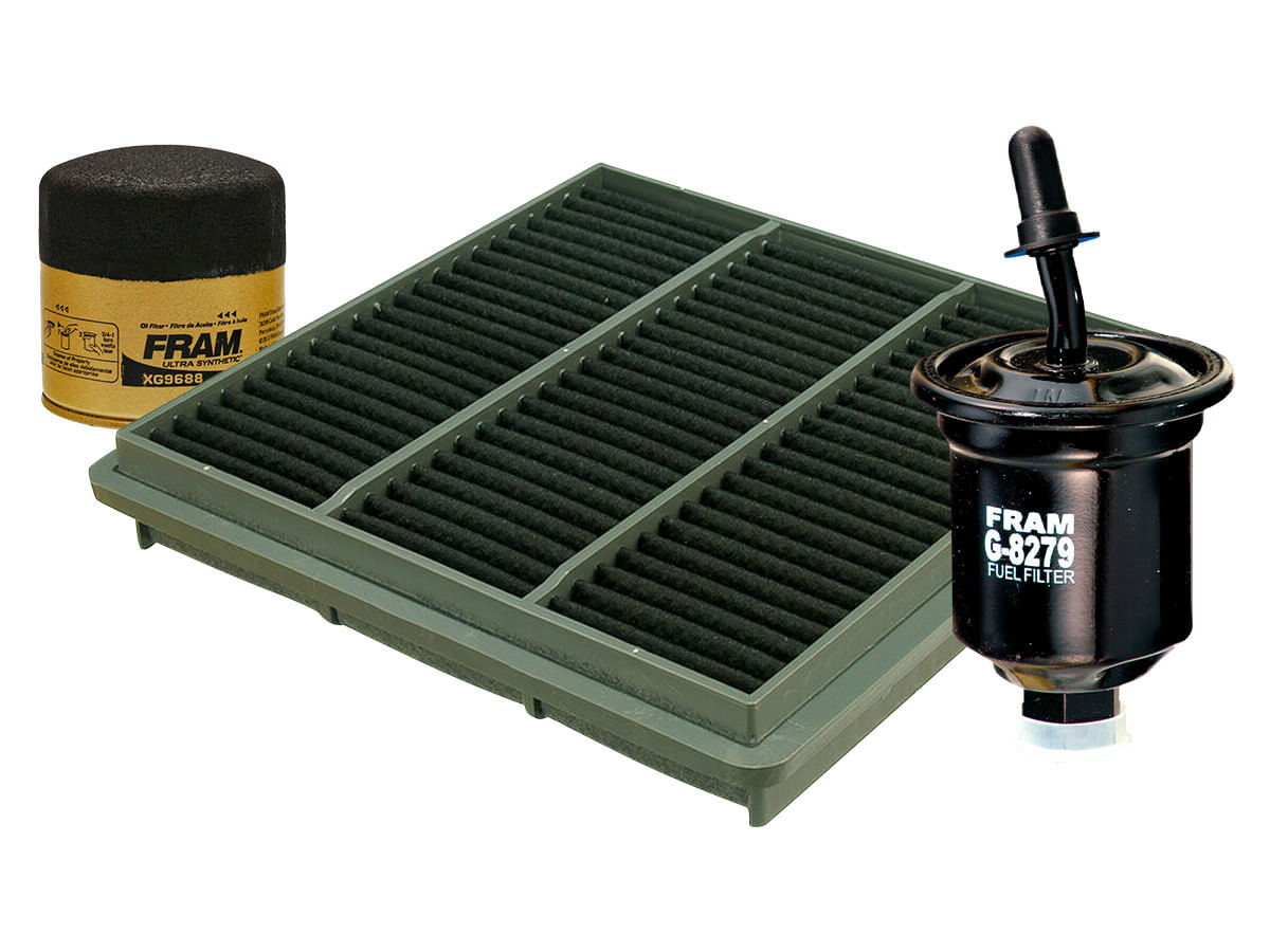 Kit De 3 Filtros Para Aceite Sintético