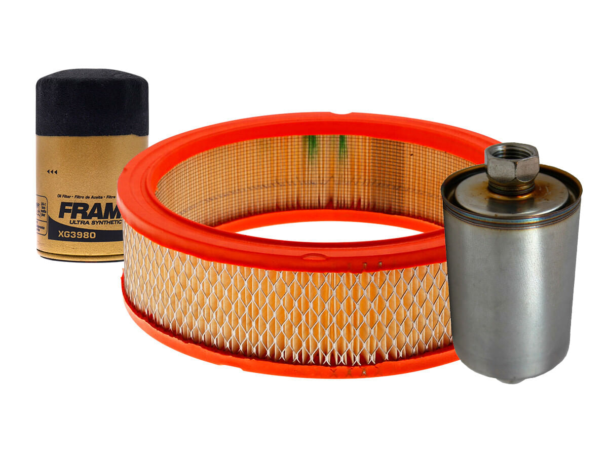 Kit De 3 Filtros Para Aceite Sintético
